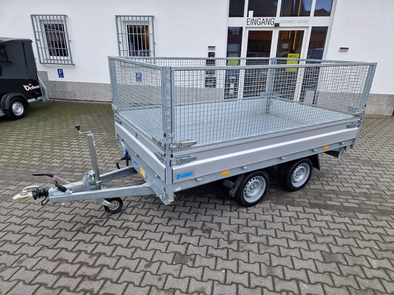 مقطورة قلابة Hapert COBALT HM-2 305x180x30cm Elektro & Laubgitter 2700kg: صورة 7 مقطورة قلابة Hapert COBALT HM-2 305x180x30cm Elektro & Laubgitter 2700kg: صورة 7