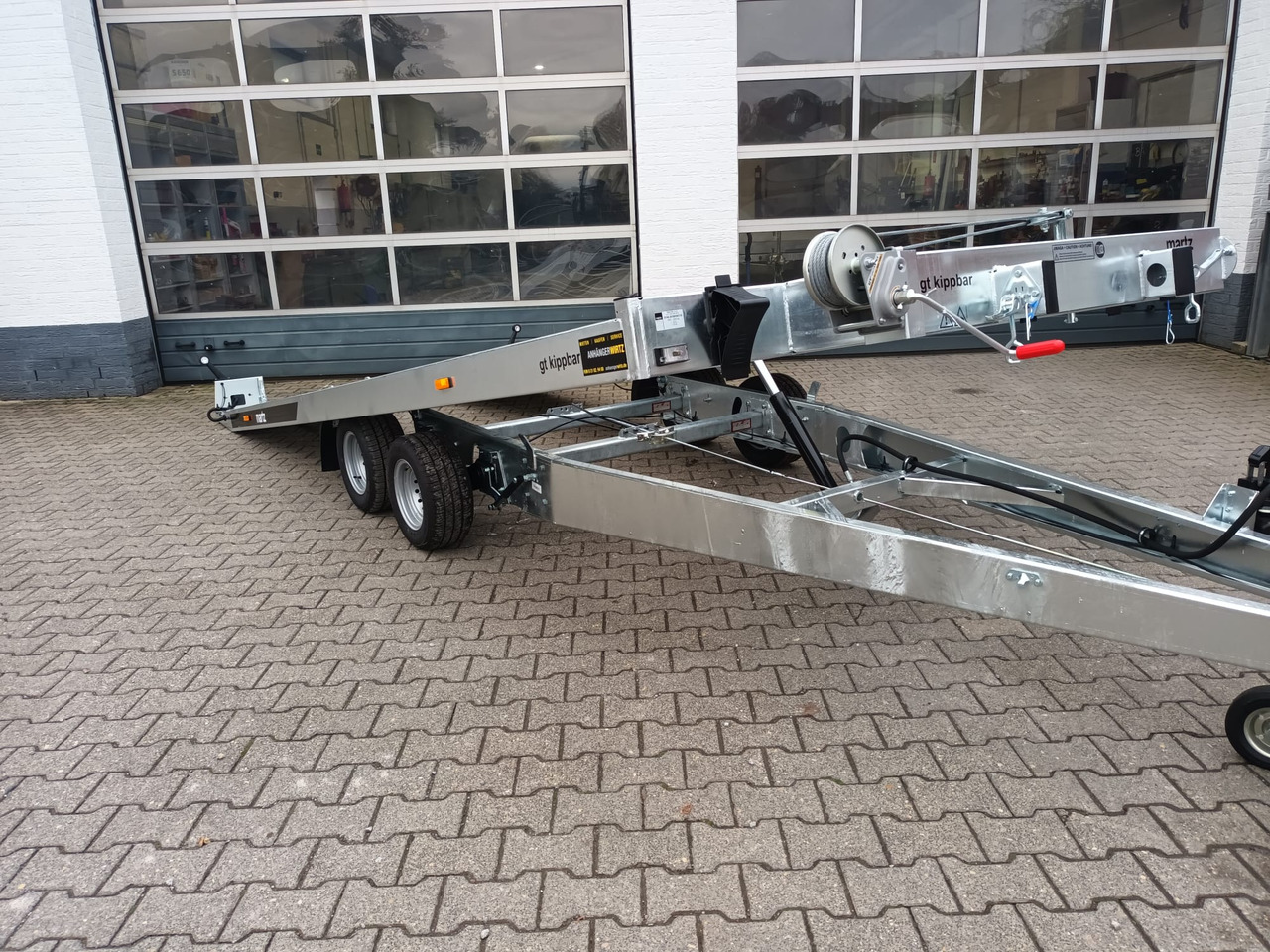 Martz Cartrailer GT KIPP 480/2 3T 480x205cm Profi Lohr Stahl & Aluboden 3000kg 100km/H - تريلا نقل سيارات: صورة 2 Martz Cartrailer GT KIPP 480/2 3T 480x205cm Profi Lohr Stahl & Aluboden 3000kg 100km/H - تريلا نقل سيارات: صورة 2