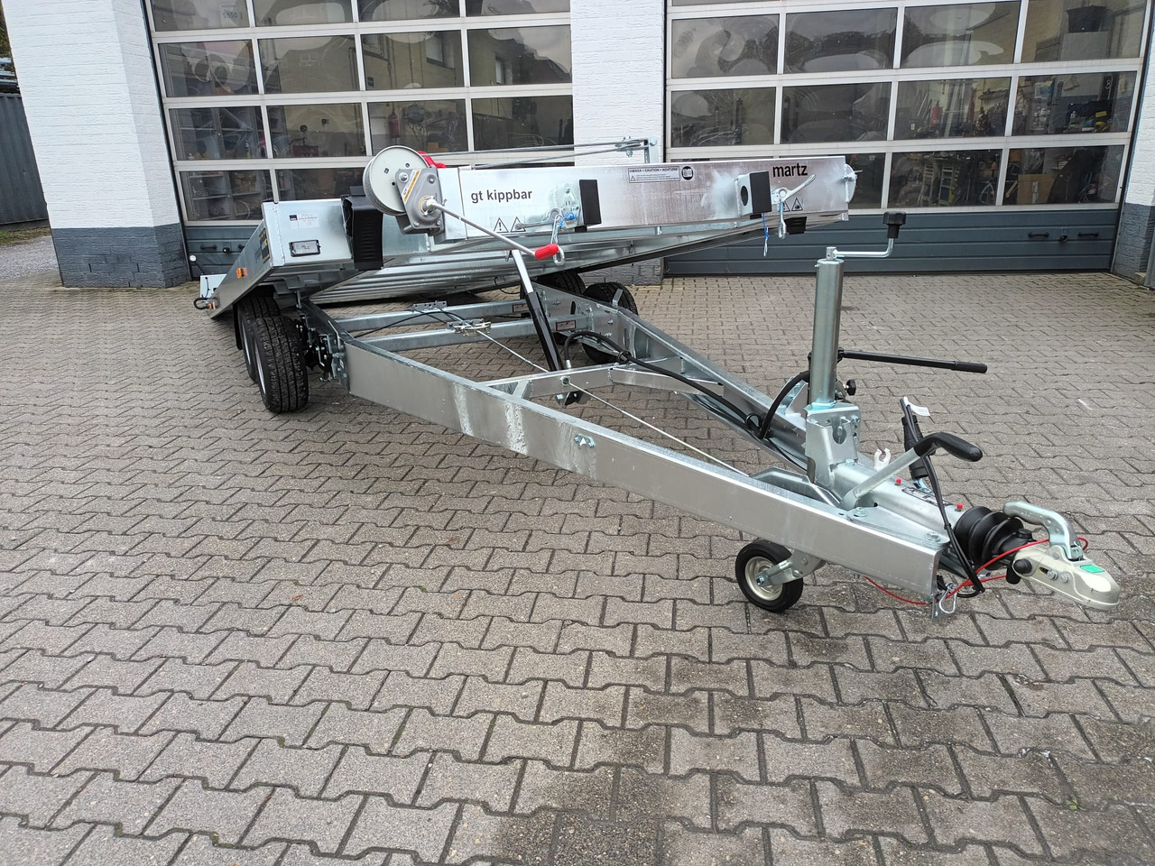Martz Cartrailer GT KIPP 480/2 3T 480x205cm Profi Lohr Stahl & Aluboden 3000kg 100km/H - تريلا نقل سيارات: صورة 1 Martz Cartrailer GT KIPP 480/2 3T 480x205cm Profi Lohr Stahl & Aluboden 3000kg 100km/H - تريلا نقل سيارات: صورة 1