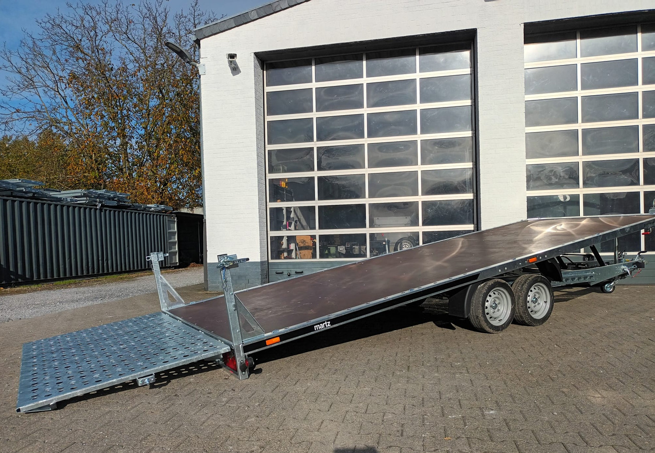 Martz Universal GT KIPP 600/2 S 600x210cm ankippbar Heckklappe Winde 13" 3500kg - مقطورة لنقل المعدات: صورة 1 Martz Universal GT KIPP 600/2 S 600x210cm ankippbar Heckklappe Winde 13" 3500kg - مقطورة لنقل المعدات: صورة 1