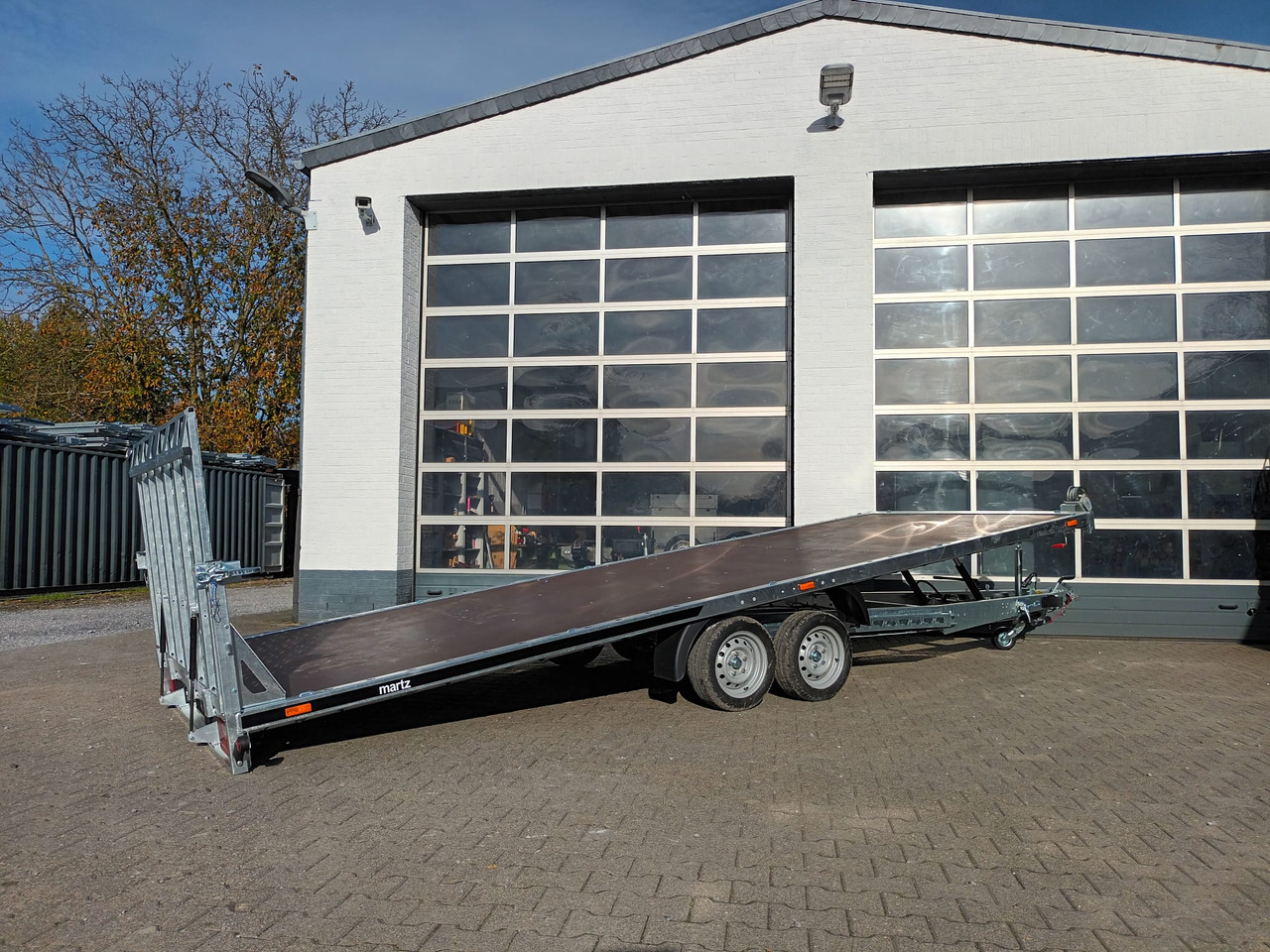 Martz Universal GT KIPP 600/2 S 600x210cm ankippbar Heckklappe Winde 13" 3500kg - مقطورة لنقل المعدات: صورة 3 Martz Universal GT KIPP 600/2 S 600x210cm ankippbar Heckklappe Winde 13" 3500kg - مقطورة لنقل المعدات: صورة 3