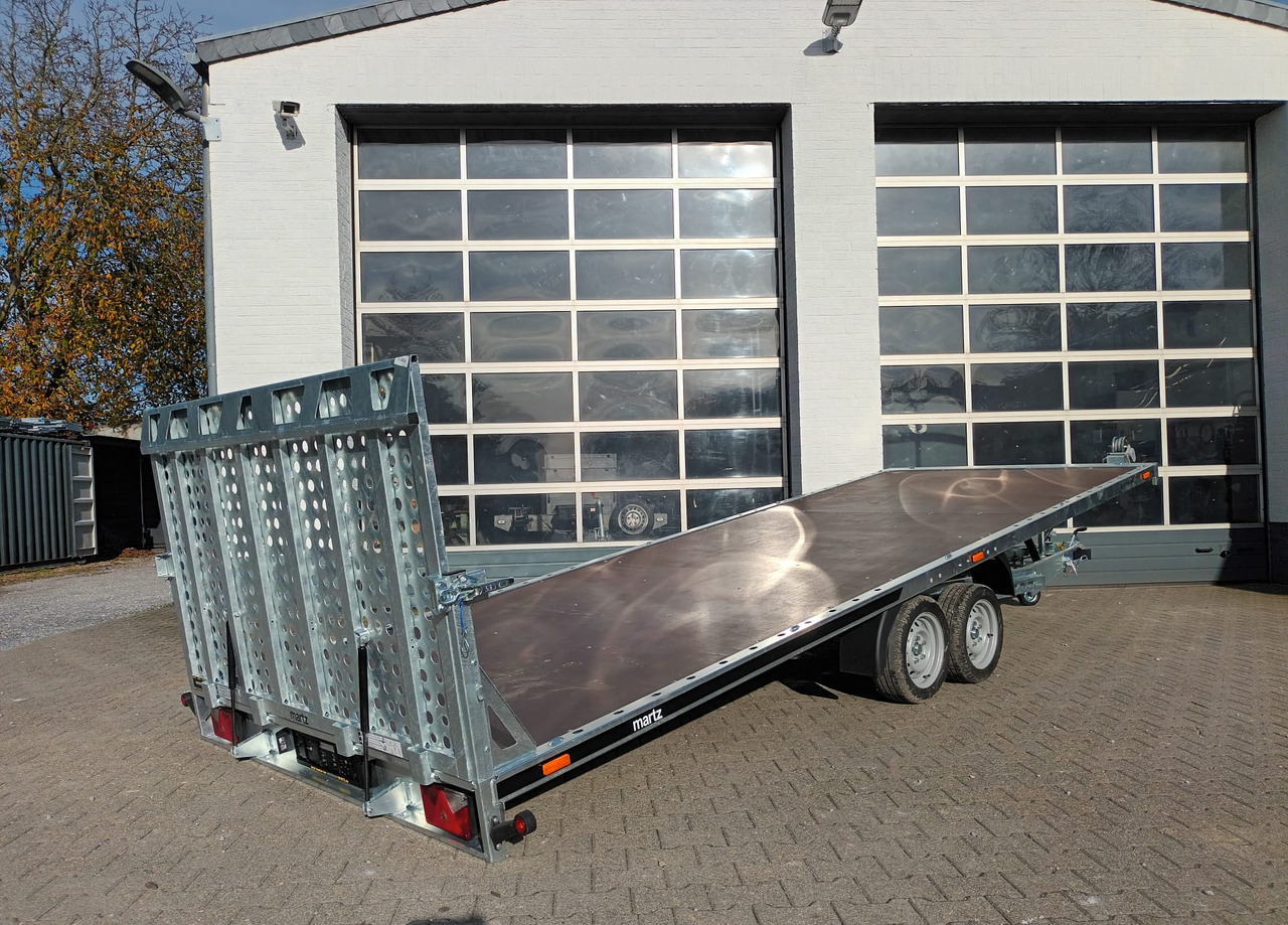 Martz Universal GT KIPP 600/2 S 600x210cm ankippbar Heckklappe Winde 13" 3500kg - مقطورة لنقل المعدات: صورة 4 Martz Universal GT KIPP 600/2 S 600x210cm ankippbar Heckklappe Winde 13" 3500kg - مقطورة لنقل المعدات: صورة 4