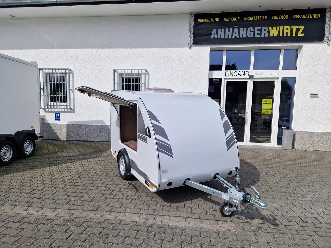 Mini Camper Mini Tommy TMC25 Basic 252x140x121cm 100 km/H 750kg ungebremst Januar AKTION - كرفان سحب: صورة 1 Mini Camper Mini Tommy TMC25 Basic 252x140x121cm 100 km/H 750kg ungebremst Januar AKTION - كرفان سحب: صورة 1
