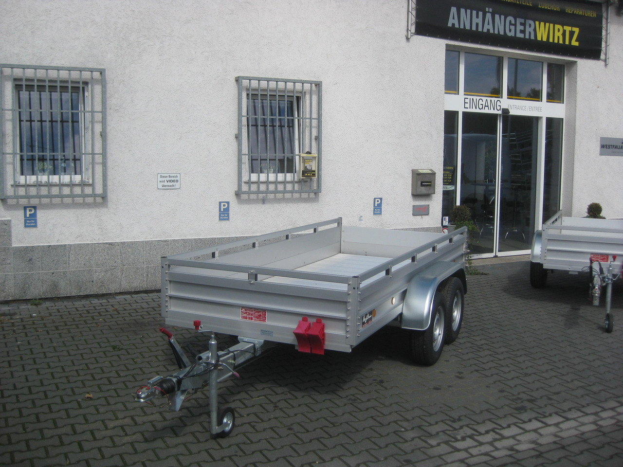 PKW Anhänger Koch Aluline+ 350x150x44cm ALUBODEN (L) 2600kg - مقطورة عربة: صورة 1 PKW Anhänger Koch Aluline+ 350x150x44cm ALUBODEN (L) 2600kg - مقطورة عربة: صورة 1