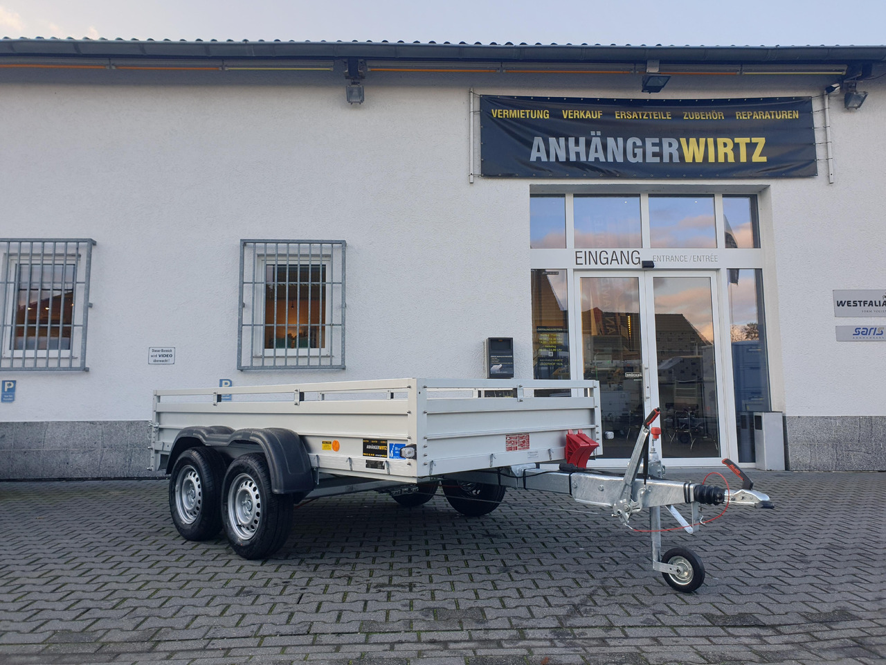 PKW Anhänger Koch Aluline 7.20 150.300.20 Hobbyline 300x150x44cm (M) 2000kg - مقطورات مسطحة: صورة 3 PKW Anhänger Koch Aluline 7.20 150.300.20 Hobbyline 300x150x44cm (M) 2000kg - مقطورات مسطحة: صورة 3