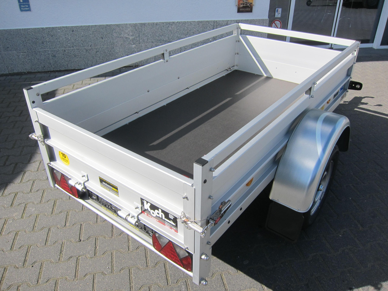 PKW Anhänger Koch Aluline U2 205x105x40cm (XS) 750kg 100 km/H order Aktion - مقطورة عربة: صورة 2 PKW Anhänger Koch Aluline U2 205x105x40cm (XS) 750kg 100 km/H order Aktion - مقطورة عربة: صورة 2