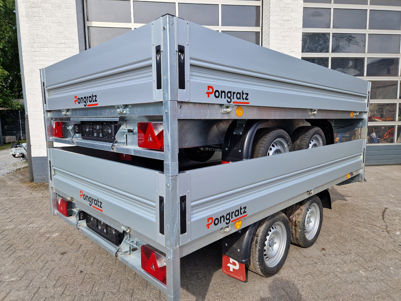 Pongratz Pritschenhochlader PHL 3100/17 T-AL-S 310x170x36cm 13" (M) 2000kg - مقطورات مسطحة: صورة 3 Pongratz Pritschenhochlader PHL 3100/17 T-AL-S 310x170x36cm 13" (M) 2000kg - مقطورات مسطحة: صورة 3