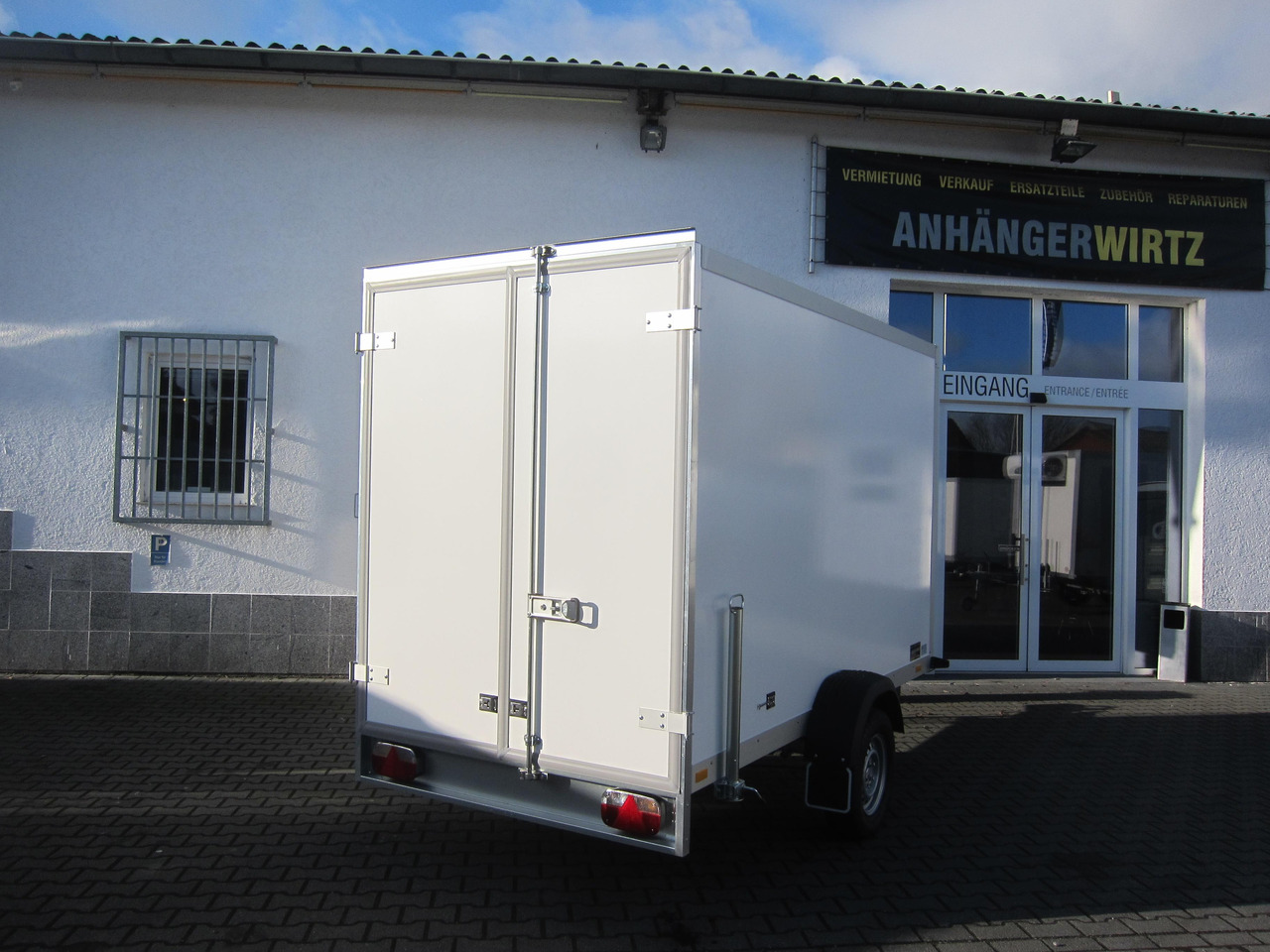 WM Meyer Koffer AZ 1330/151 S30 301x151x185cm (M) 1300Kg Winter Aktion 2024 - مقطورة بصندوق مغلق: صورة 4 WM Meyer Koffer AZ 1330/151 S30 301x151x185cm (M) 1300Kg Winter Aktion 2024 - مقطورة بصندوق مغلق: صورة 4