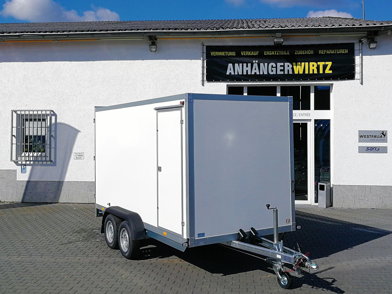 WM Meyer Koffer AZ 3540/185 S35 401x185x205cm Seitentür (XL) 3500kg Modell 2024 - مقطورة بصندوق مغلق: صورة 1 WM Meyer Koffer AZ 3540/185 S35 401x185x205cm Seitentür (XL) 3500kg Modell 2024 - مقطورة بصندوق مغلق: صورة 1