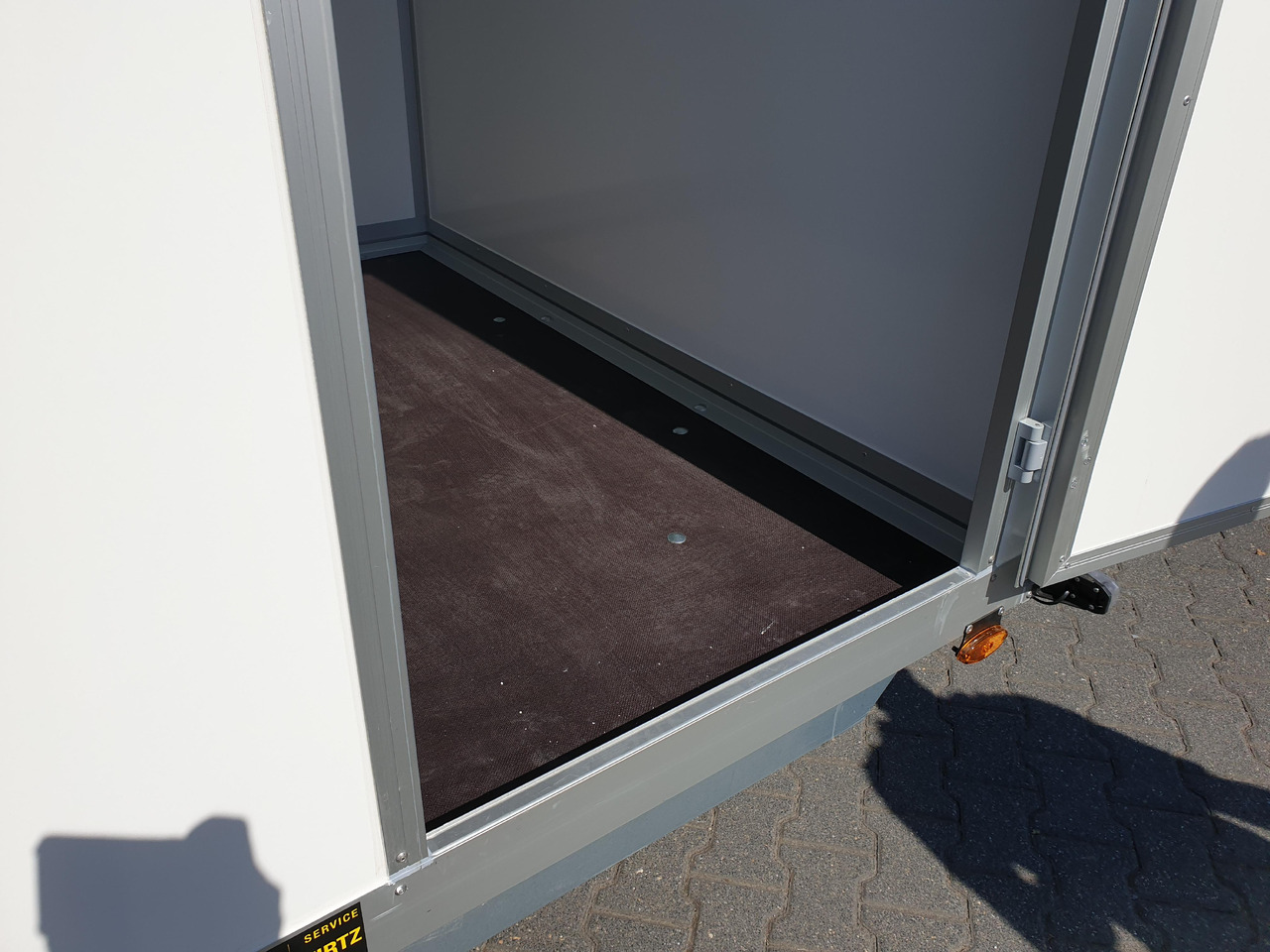 مقطورة بصندوق مغلق WM Meyer Kofferanhänger AZ 3560/200 S40 601x200x205cm Seitentür Profiline 3500kg Modell 2023: صورة 8