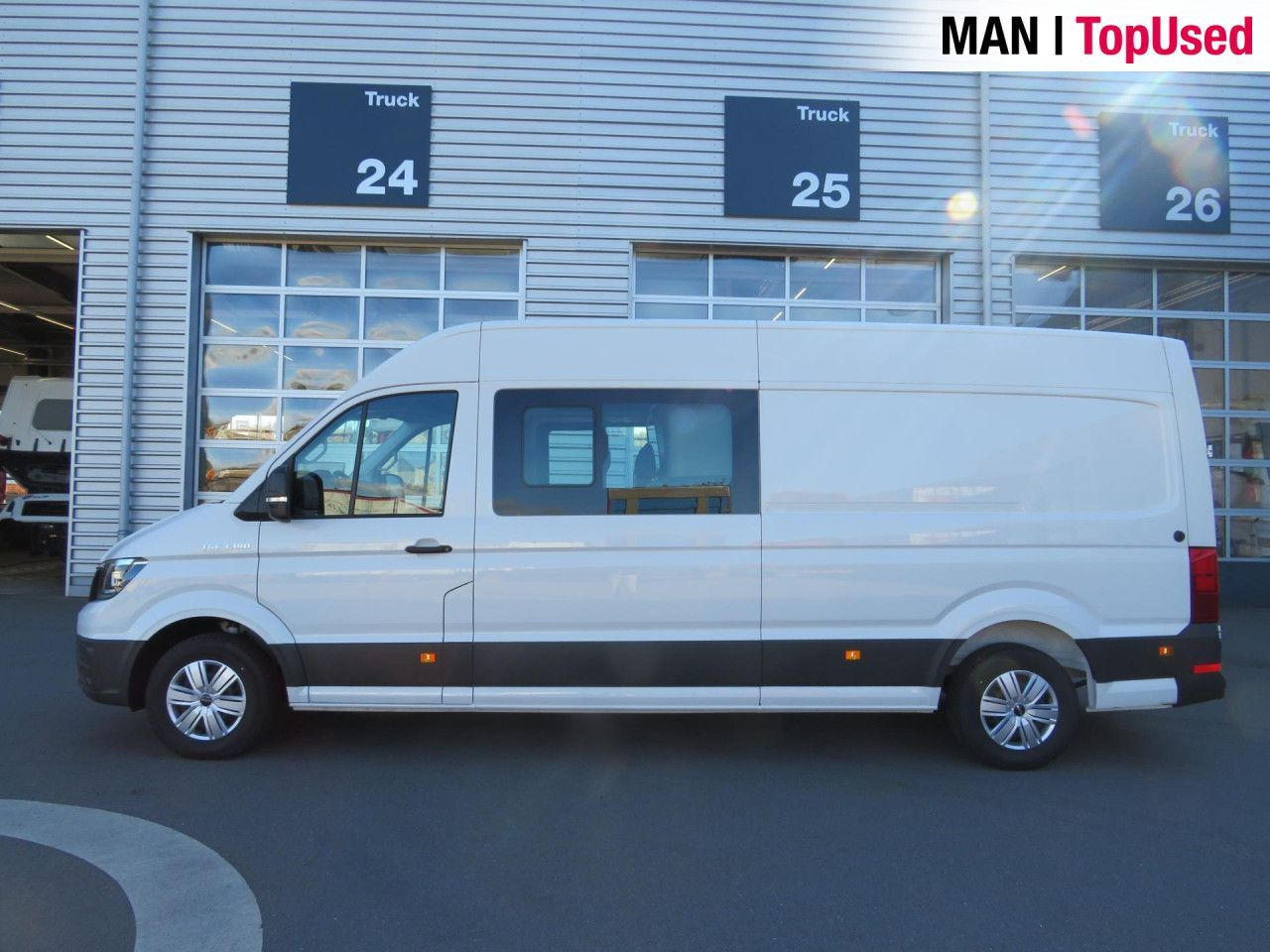 MAN TGE 3.180 4X2F L4H3 SB Doka Kasten Klima AHK ZV - فان, الشاحنات الصغيرة كابينة مزدوجة: صورة 3 MAN TGE 3.180 4X2F L4H3 SB Doka Kasten Klima AHK ZV - فان, الشاحنات الصغيرة كابينة مزدوجة: صورة 3