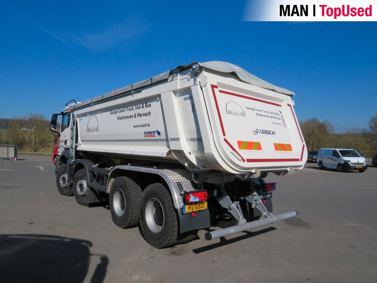 MAN TGS 41.480 8x4 BB CH Schmitz Muldenkipper - شاحنة لودر انزلاقي: صورة 3 MAN TGS 41.480 8x4 BB CH Schmitz Muldenkipper - شاحنة لودر انزلاقي: صورة 3