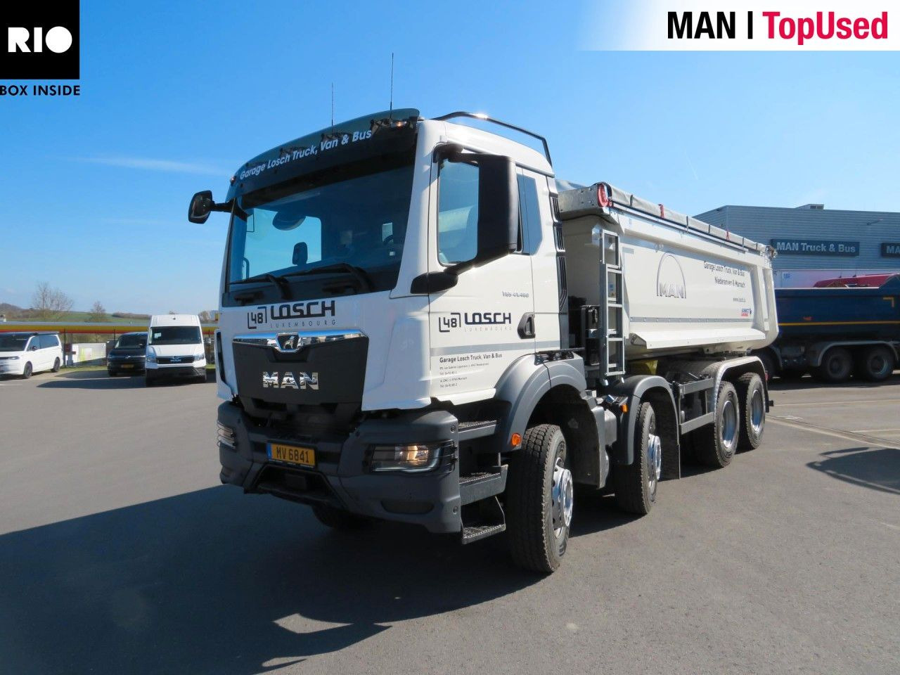 MAN TGS 41.480 8x4 BB CH Schmitz Muldenkipper - شاحنة لودر انزلاقي: صورة 1 MAN TGS 41.480 8x4 BB CH Schmitz Muldenkipper - شاحنة لودر انزلاقي: صورة 1