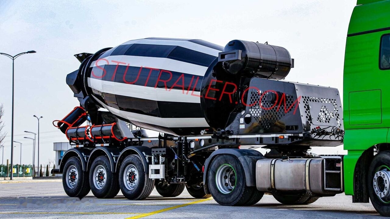 STU 14,7m3 Concrete Mixer Trailer - نصف مقطورة خلاطة خرسانة: صورة 1 STU 14,7m3 Concrete Mixer Trailer - نصف مقطورة خلاطة خرسانة: صورة 1