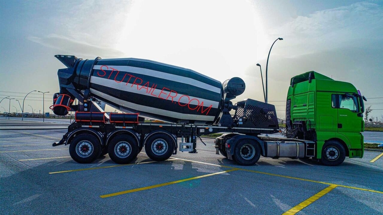 STU 14,7m3 Concrete Mixer Trailer - نصف مقطورة خلاطة خرسانة: صورة 3 STU 14,7m3 Concrete Mixer Trailer - نصف مقطورة خلاطة خرسانة: صورة 3