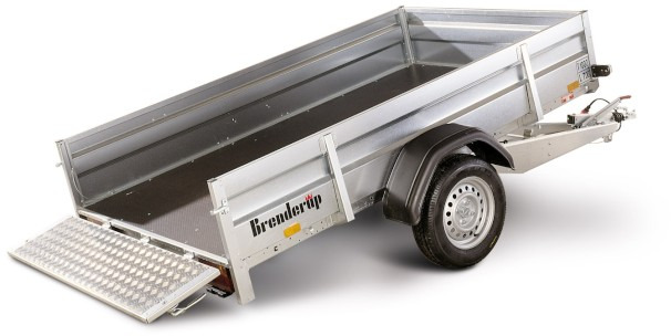 Brenderup 2260WSB1300 Stahl, 1,3 to. kippbar, 2580x1530x400mm - مقطورة عربة: صورة 1 Brenderup 2260WSB1300 Stahl, 1,3 to. kippbar, 2580x1530x400mm - مقطورة عربة: صورة 1