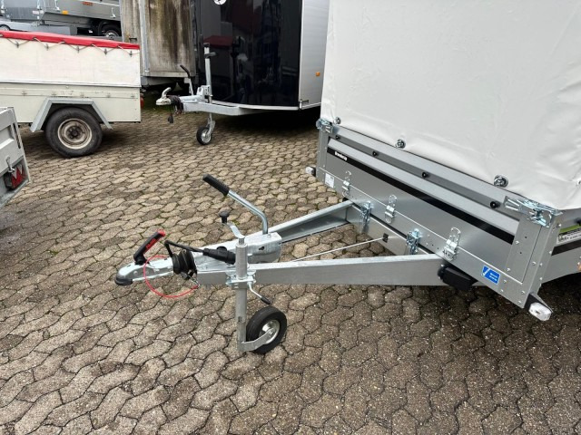 Brenderup 2260WSB1300 Stahl, 1,3 to. kippbar, mit Plane 180 cm, 2580x1530x400mm - مقطورة عربة: صورة 2 Brenderup 2260WSB1300 Stahl, 1,3 to. kippbar, mit Plane 180 cm, 2580x1530x400mm - مقطورة عربة: صورة 2