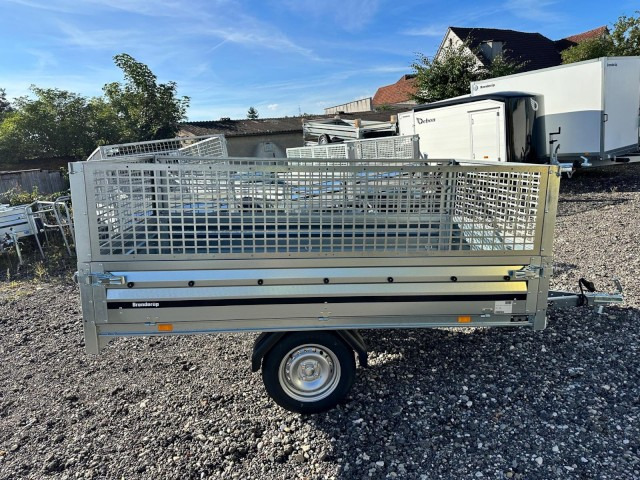 Brenderup 3251S UB 750 kg, Hochlader mit Laubgitter, 2500x1420x350mm, 100 km/h - مقطورة عربة: صورة 3 Brenderup 3251S UB 750 kg, Hochlader mit Laubgitter, 2500x1420x350mm, 100 km/h - مقطورة عربة: صورة 3