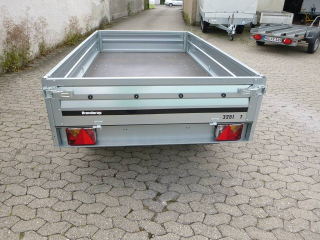 Brenderup 3251ST UB750, Stahl Hochlader, 2500x1420x350mm, 100 km/h - مقطورة عربة: صورة 3 Brenderup 3251ST UB750, Stahl Hochlader, 2500x1420x350mm, 100 km/h - مقطورة عربة: صورة 3