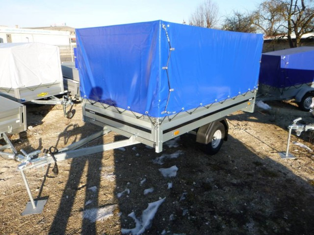 Brenderup 3251SUB750, Hochlader mit Plane 117cm 2500x1420x350mm - مقطورة عربة: صورة 1 Brenderup 3251SUB750, Hochlader mit Plane 117cm 2500x1420x350mm - مقطورة عربة: صورة 1