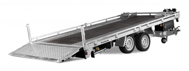 Brenderup 6420 Alu, 64203500, Hochlader kippbar 3,5 t. 4080x2050x100mm - مقطورة عربة: صورة 1 Brenderup 6420 Alu, 64203500, Hochlader kippbar 3,5 t. 4080x2050x100mm - مقطورة عربة: صورة 1