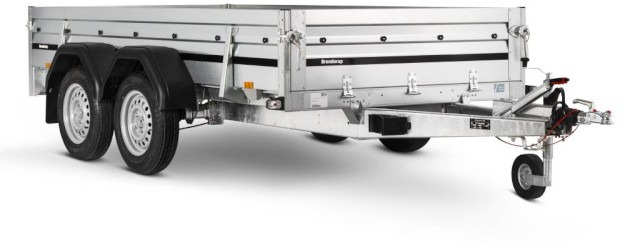 Brenderup Tieflader 2300S Stahl, 2,5 to. 3010x1530x400mm - مقطورة عربة: صورة 1 Brenderup Tieflader 2300S Stahl, 2,5 to. 3010x1530x400mm - مقطورة عربة: صورة 1