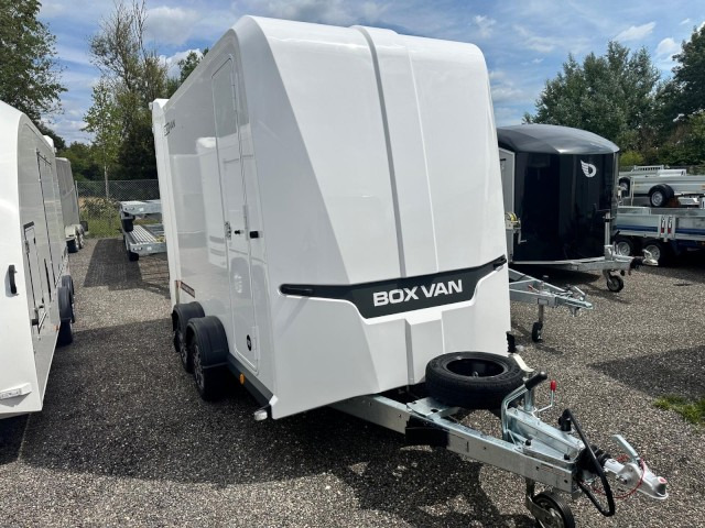 Brian James Box Van 600-3016-27-2-12-W, 3190 x 1580 x 2010 mm, 2,7 to. - مقطورة بصندوق مغلق: صورة 1 Brian James Box Van 600-3016-27-2-12-W, 3190 x 1580 x 2010 mm, 2,7 to. - مقطورة بصندوق مغلق: صورة 1