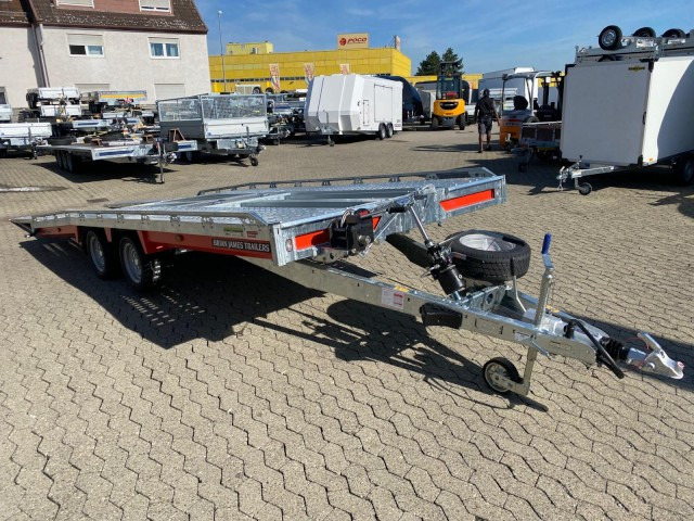 Brian James T Transporter, 231-5021-35-2-12, 5000 x 2150 mm, 3,5 to. kippbar mit Auffahrrampen - مقطورة نقل اوتوماتيكي: صورة 1 Brian James T Transporter, 231-5021-35-2-12, 5000 x 2150 mm, 3,5 to. kippbar mit Auffahrrampen - مقطورة نقل اوتوماتيكي: صورة 1