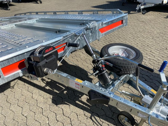 Brian James T Transporter, 231-5021-35-2-12, 5000 x 2150 mm, 3,5 to. kippbar mit Auffahrrampen - مقطورة نقل اوتوماتيكي: صورة 3 Brian James T Transporter, 231-5021-35-2-12, 5000 x 2150 mm, 3,5 to. kippbar mit Auffahrrampen - مقطورة نقل اوتوماتيكي: صورة 3