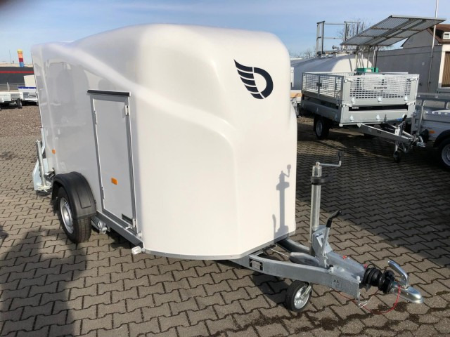 Cheval Liberte Debon Cargo 2 Poly + Türe weiß 1300 kg, 100 km/h, 300x155x168cm - مقطورة بصندوق مغلق: صورة 1 Cheval Liberte Debon Cargo 2 Poly + Türe weiß 1300 kg, 100 km/h, 300x155x168cm - مقطورة بصندوق مغلق: صورة 1