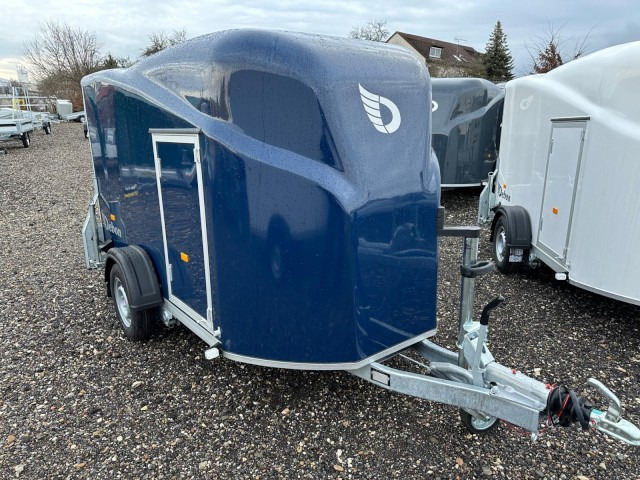 Cheval Liberte Debon Fourgon Cargo 2 Poly + Türe blau 1300 kg, 100 km/h, 300x155x168cm - مقطورة بصندوق مغلق: صورة 1 Cheval Liberte Debon Fourgon Cargo 2 Poly + Türe blau 1300 kg, 100 km/h, 300x155x168cm - مقطورة بصندوق مغلق: صورة 1