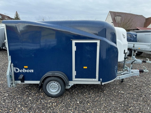 Cheval Liberte Debon Fourgon Cargo 2 Poly + Türe blau 1300 kg, 100 km/h, 300x155x168cm - مقطورة بصندوق مغلق: صورة 3 Cheval Liberte Debon Fourgon Cargo 2 Poly + Türe blau 1300 kg, 100 km/h, 300x155x168cm - مقطورة بصندوق مغلق: صورة 3