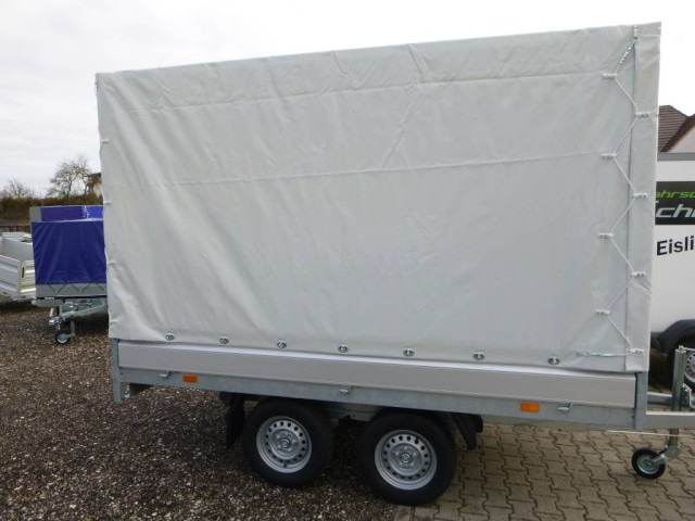 Hapert Azure H-2 Hochlader 3050 x 1600 x 300 mm, mit Plane 180 cm grau ZG 2,0 to. - مقطورة عربة: صورة 3 Hapert Azure H-2 Hochlader 3050 x 1600 x 300 mm, mit Plane 180 cm grau ZG 2,0 to. - مقطورة عربة: صورة 3