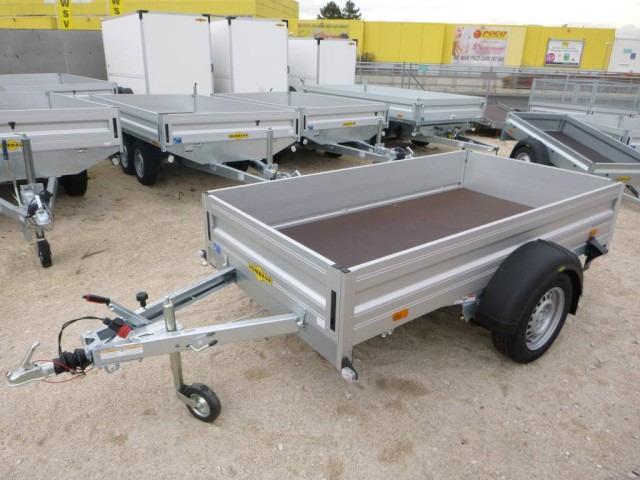 Humbaur HA 132513 mit KV, 1300 kg, 2510 x 1310 x 350 mm - مقطورة عربة: صورة 1 Humbaur HA 132513 mit KV, 1300 kg, 2510 x 1310 x 350 mm - مقطورة عربة: صورة 1