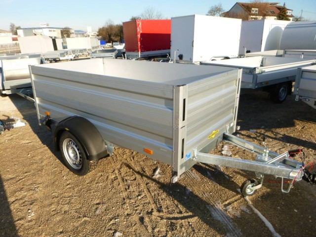 Humbaur HA 132513 mit KV und Bordwandaufsatz, 100 km/h 1300 kg, 2510 x 1310 x 350mm - مقطورة عربة: صورة 1 Humbaur HA 132513 mit KV und Bordwandaufsatz, 100 km/h 1300 kg, 2510 x 1310 x 350mm - مقطورة عربة: صورة 1