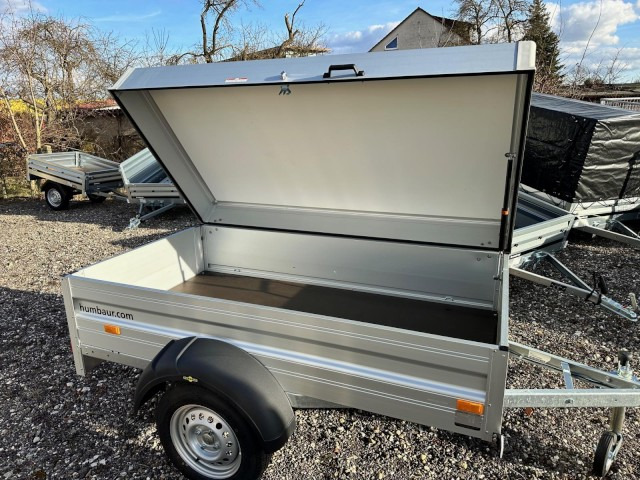 Humbaur HA 752111 FS mit Holz-Alu Deckel, 750 kg, 2050 x 1100 x 520 mm - مقطورة عربة: صورة 3 Humbaur HA 752111 FS mit Holz-Alu Deckel, 750 kg, 2050 x 1100 x 520 mm - مقطورة عربة: صورة 3