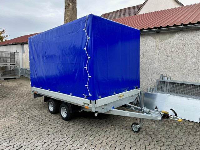Humbaur HN 253118 Hochlader 2,5 to. Hochplane 200 cm, 100 km/h, 3100 x 1850 x 350 mm - مقطورة عربة: صورة 1 Humbaur HN 253118 Hochlader 2,5 to. Hochplane 200 cm, 100 km/h, 3100 x 1850 x 350 mm - مقطورة عربة: صورة 1
