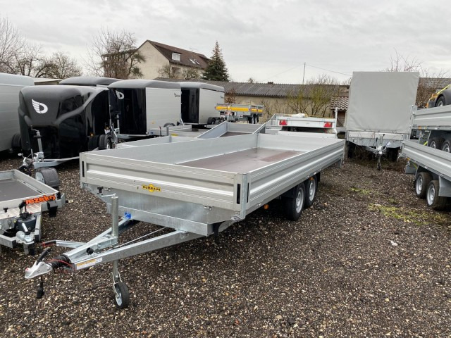 Humbaur HT 305221 GR Hochlader 3,0 to. 5220 x 2070 x 350 mm - مقطورة عربة: صورة 1 Humbaur HT 305221 GR Hochlader 3,0 to. 5220 x 2070 x 350 mm - مقطورة عربة: صورة 1