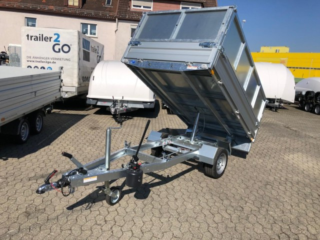 Humbaur HUK 152715 Heckkipper Blechaufsatz 1,5 t. 2680 x 1500 x 300mm - مقطورة قلابة: صورة 5 Humbaur HUK 152715 Heckkipper Blechaufsatz 1,5 t. 2680 x 1500 x 300mm - مقطورة قلابة: صورة 5