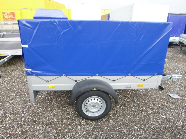 Humbaur Startrailer H 752010 mit Hochplane 750 kg 2050x1095x300mm - مقطورة عربة: صورة 4 Humbaur Startrailer H 752010 mit Hochplane 750 kg 2050x1095x300mm - مقطورة عربة: صورة 4