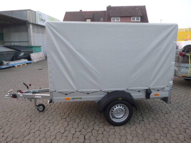 Humbaur Startrailer H132513 Alu mit Hochplane 150 cm, 251x131x30cm - مقطورة عربة: صورة 3 Humbaur Startrailer H132513 Alu mit Hochplane 150 cm, 251x131x30cm - مقطورة عربة: صورة 3