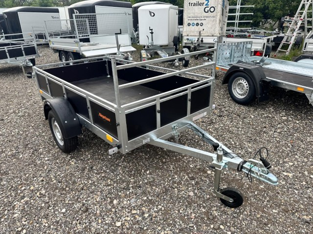 Neptun Tieflader Trailwood, GN079, N7-236, 0,75 to. 2360 x 1250 x 380 mm - مقطورة عربة: صورة 1 Neptun Tieflader Trailwood, GN079, N7-236, 0,75 to. 2360 x 1250 x 380 mm - مقطورة عربة: صورة 1