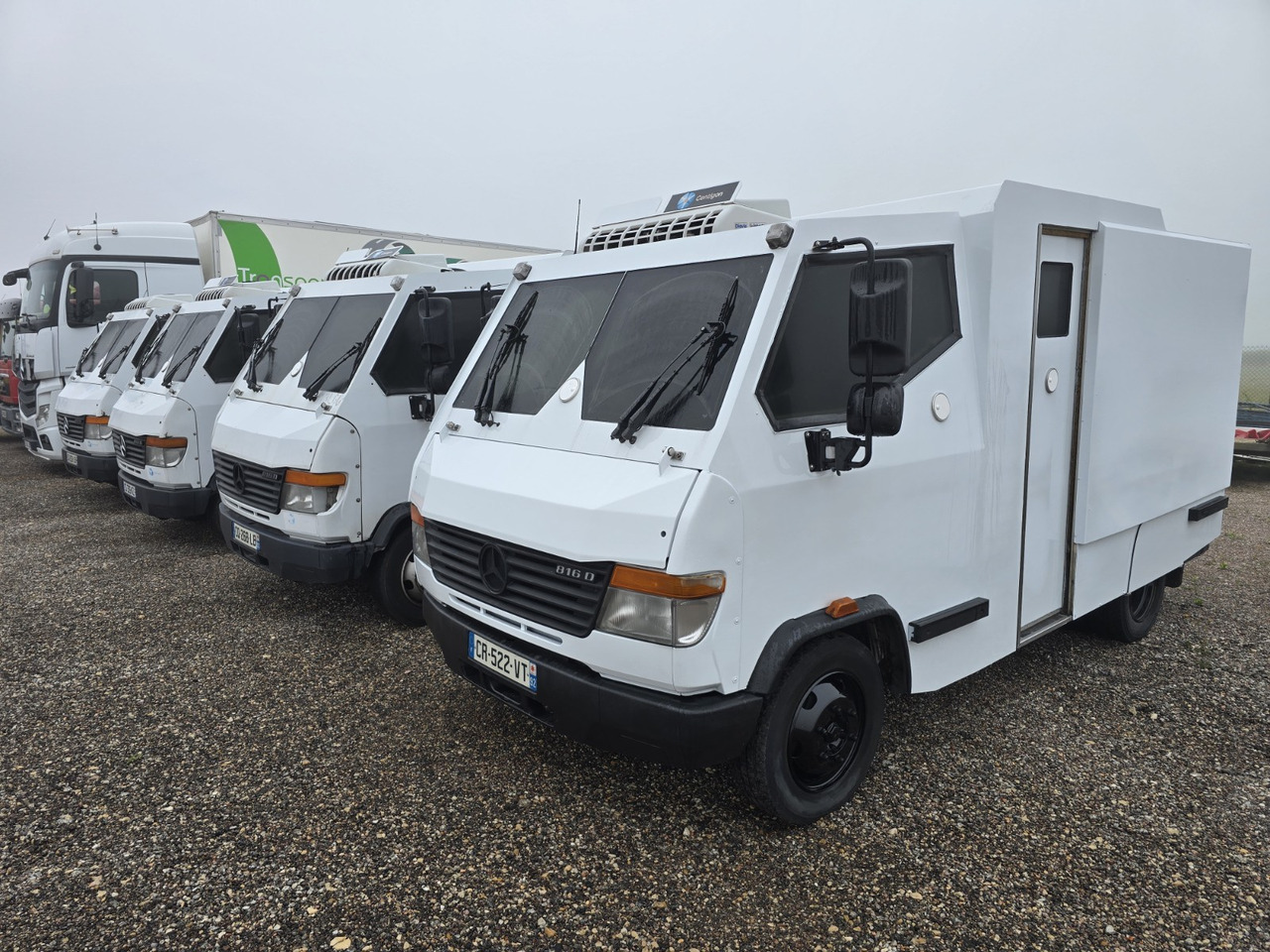 Mercedes Vario 816 - عربة مجمعة: صورة 1 Mercedes Vario 816 - عربة مجمعة: صورة 1