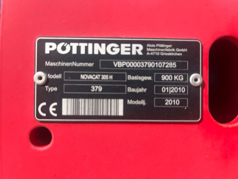 Pottinger NOVACAT 305 H - جزازة العشب: صورة 5 Pottinger NOVACAT 305 H - جزازة العشب: صورة 5