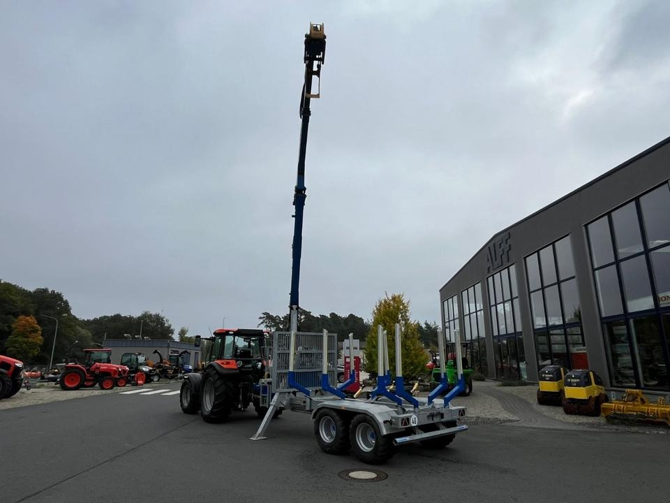 مقطورة الغابات Binderberger Rückewagen RW 12 Alpin, Krankarre, Forst: صورة 12