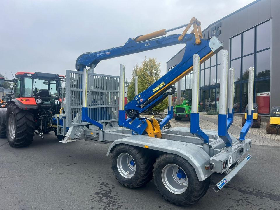 مقطورة الغابات Binderberger Rückewagen RW 12 Alpin, Krankarre, Forst: صورة 8