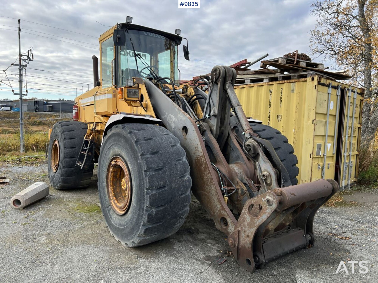 1995 Volvo L180C - اللودر بعجل: صورة 4 1995 Volvo L180C - اللودر بعجل: صورة 4