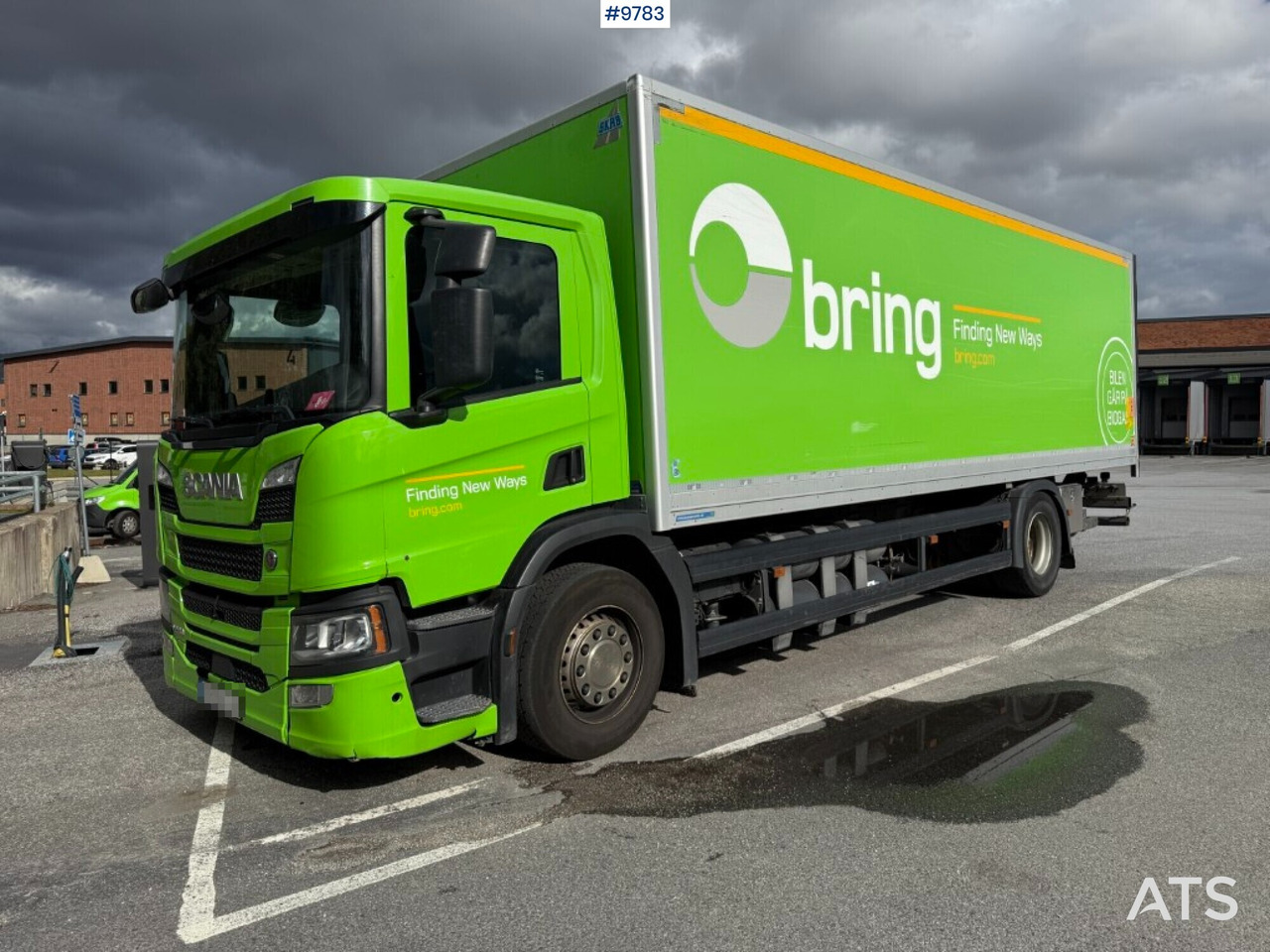 Box truck Scania P280 gas-powered - شاحنة صندوقية: صورة 1 Box truck Scania P280 gas-powered - شاحنة صندوقية: صورة 1