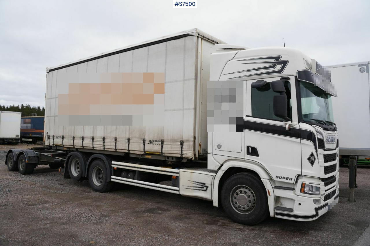 شاحنة صندوقية Box truck Scania R580: صورة 12