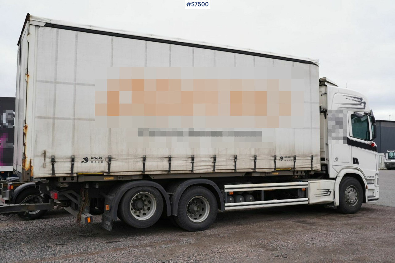 شاحنة صندوقية Box truck Scania R580: صورة 9